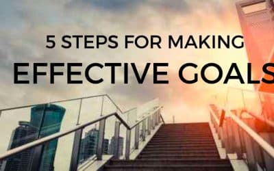 5 Steps for Making Effective Goals