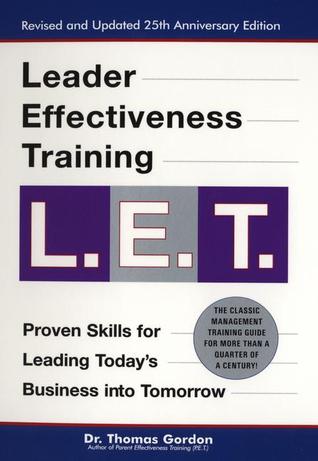 Leader Effectiveness Training Book Cover