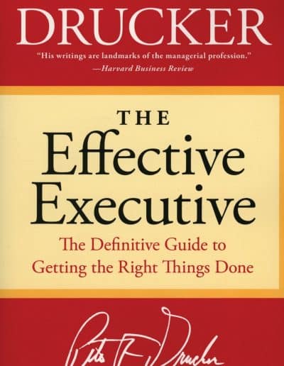 Effective Executive Book Cover